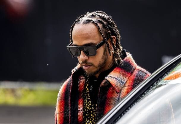 FRANCORCHAMPS - Reigning Mercedes world champion Lewis Hamilton on arrival ahead of the Belgian Grand Prix at the Spa-Francorchamps circuit. REMKO DE WAAL xVIxANPxSportx xxANPxIVx