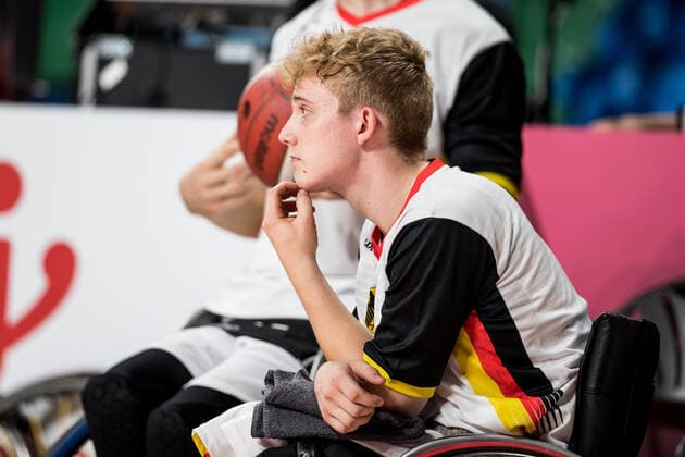 Tokyo 2020 Paralympic Games (Rollstuhlbasketball), 27.08.2021 TOKYO, JAPAN 27. August - Rollstuhlbasketball, Deutschland gegen Grossbritannien Herren, an Tag 3 der Tokyo 2020 Paralympic Games am 27.08.2021 im Musashino Forest Plaza in Tokyo Japan. Tobias Hell ( 9, Deutschland) Copyright: xBEAUTIFULxSPORTS Wunderlx
