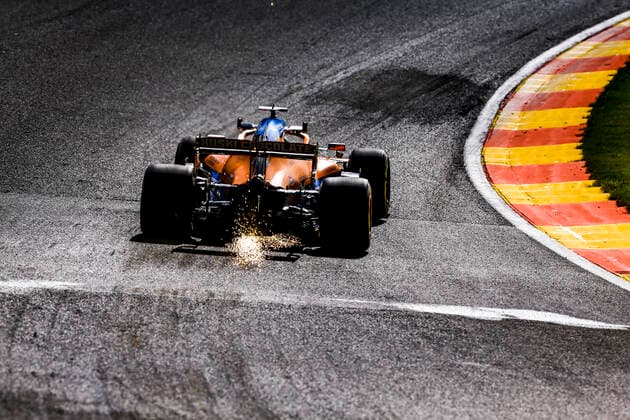 3 Daniel Ricciardo (AUS, McLaren F1 Team), F1 Grand Prix of Belgium at Circuit de Spa-Francorchamps on August 27, 2021 in Spa-Francorchamps, Belgium. (Photo by HOCH ZWEI) Spa-Francorchamps Belgium