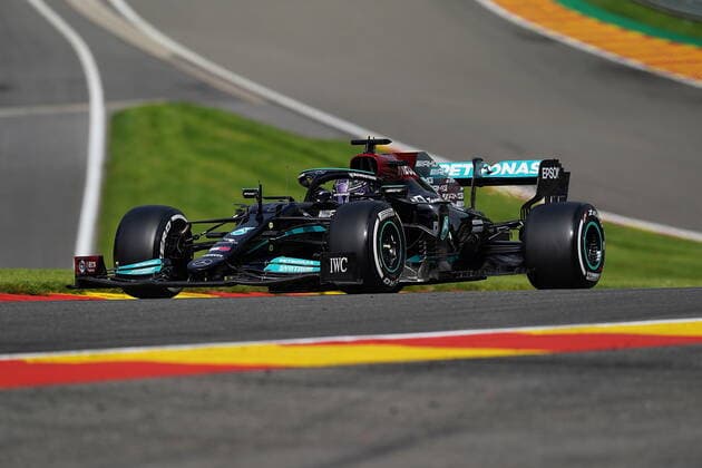 FORMULA 1 ROLEX BELGIAN GRAND PRIX 2021 27.08.2021, Circuit de Spa-Francorchamps, Spa-Franchorchamps, FORMULA 1 ROLEX BELGIAN GRAND PRIX 2021 , im Bild Lewis Hamilton (GBR 44), Mercedes-AMG Petronas Formula One Team
