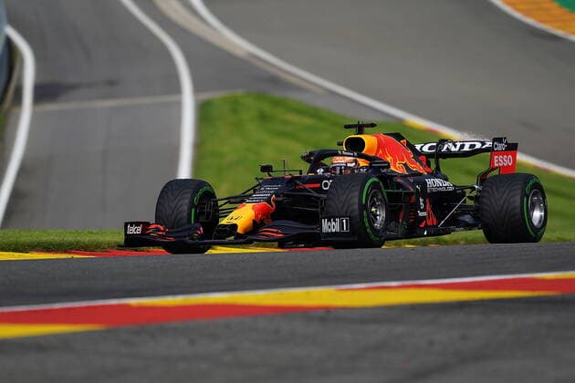 FORMULA 1 ROLEX BELGIAN GRAND PRIX 2021 27.08.2021, Circuit de Spa-Francorchamps, Spa-Franchorchamps, FORMULA 1 ROLEX BELGIAN GRAND PRIX 2021 , im Bild Max Verstappen (NEL 33), Red Bull Racing Honda nordphotoxGmbHx xBratic nph00250