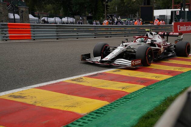 FORMULA 1 ROLEX BELGIAN GRAND PRIX 2021 27.08.2021, Circuit de Spa-Francorchamps, Spa-Franchorchamps, FORMULA 1 ROLEX BELGIAN GRAND PRIX 2021 , im Bild Antonio Giovinazzi (ITA 99), Alfa Romeo Racing ORLEN