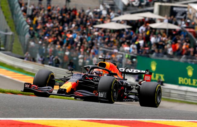 33 Max Verstappen (NED, Red Bull Racing), F1 Grand Prix of Belgium at Circuit de Spa-Francorchamps on August 27, 2021 in Spa-Francorchamps, Belgium. (Photo by HOCH ZWEI) Spa-Francorchamps Belgium