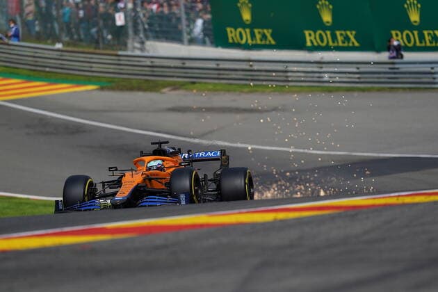 FORMULA 1 ROLEX BELGIAN GRAND PRIX 2021 27.08.2021, Circuit de Spa-Francorchamps, Spa-Franchorchamps, FORMULA 1 ROLEX BELGIAN GRAND PRIX 2021 , im Bild Daniel Ricciardo (AUS 3), McLaren F1 Team