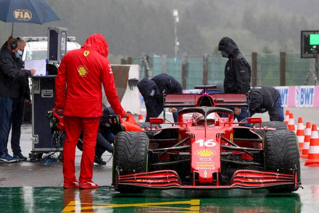 16 Charles Leclerc (MON, Scuderia Ferrari Mission Winnow), F1 Grand Prix of Belgium at Circuit de Spa-Francorchamps on August 28, 2021 in Spa-Francorchamps, Belgium. (Photo by HOCH ZWEI) Spa-Francorchamps Belgium