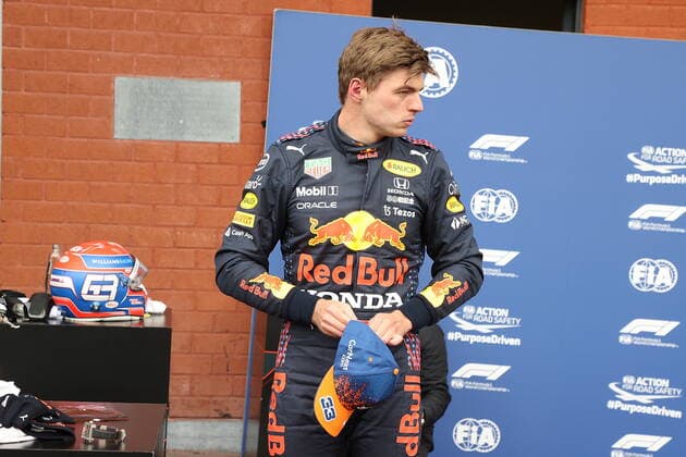 FORMULA 1 ROLEX BELGIAN GRAND PRIX 2021 28.08.2021, Circuit de Spa-Francorchamps, Spa-Franchorchamps, FORMULA 1 ROLEX BELGIAN GRAND PRIX 2021 , im Bild Poleposition für Max Verstappen (NEL 33), Red Bull Racing Honda
