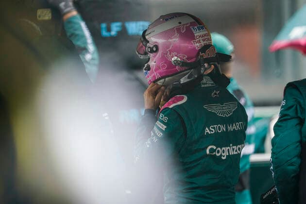August 29, 2021, Francorchamps, Belgium: SEBASTIAN VETTEL of Germany and Aston Martin F1 Team is seen on the starting grid ahead of the 2021 FIA Formula 1 Belgian Grand Prix at Circuit de Spa-Francorchamps in Francorchamps, Belgium. Francorchamps Belgium - ZUMAg147 20210829_zap_g147_004 Copyright: xJamesxGasperottix