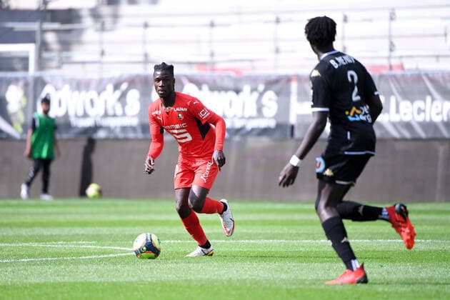 10 EDUARDO CAMAVINGA (SRFC) FOOTBALL : Angers vs Rennes - Ligue 1 Uber Eats - 29 08 2021 AnthonyBIBARD FEP Panoramic 