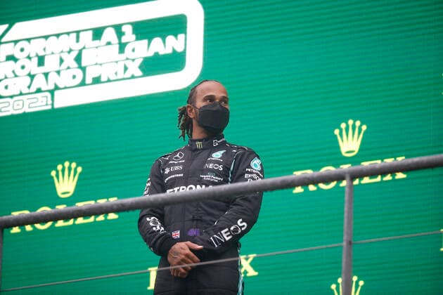 44 Lewis Hamilton (GBR, Mercedes-AMG Petronas F1 Team), F1 Grand Prix of Belgium at Circuit de Spa-Francorchamps on August 29, 2021 in Spa-Francorchamps, Belgium. (Photo by HOCH ZWEI) Spa-Francorchamps Belgium