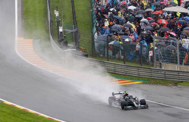 77 Valtteri Bottas (FIN, Mercedes-AMG Petronas F1 Team), F1 Grand Prix of Belgium at Circuit de Spa-Francorchamps on August 29, 2021 in Spa-Francorchamps, Belgium. (Photo by HOCH ZWEI) Spa-Francorchamps Belgium