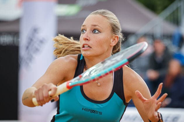 VALENTINI, Ninny (ITA), ITF Beach Tennis - World Tour Sand Series - Saarlouis 2021, Saarlouis, Kleiner Markt, 29.08.2021,