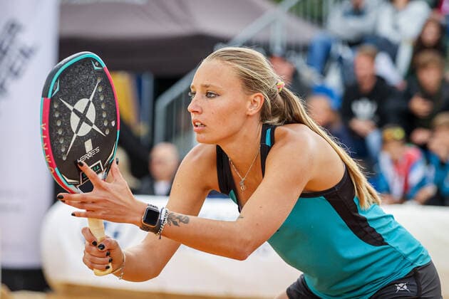VALENTINI, Ninny (ITA), ITF Beach Tennis - World Tour Sand Series - Saarlouis 2021, Saarlouis, Kleiner Markt, 29.08.2021,