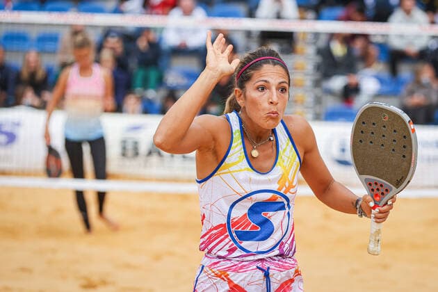 GASPARRI, Giulia (ITA), ITF Beach Tennis - World Tour Sand Series - Saarlouis 2021, Saarlouis, Kleiner Markt, 29.08.2021,