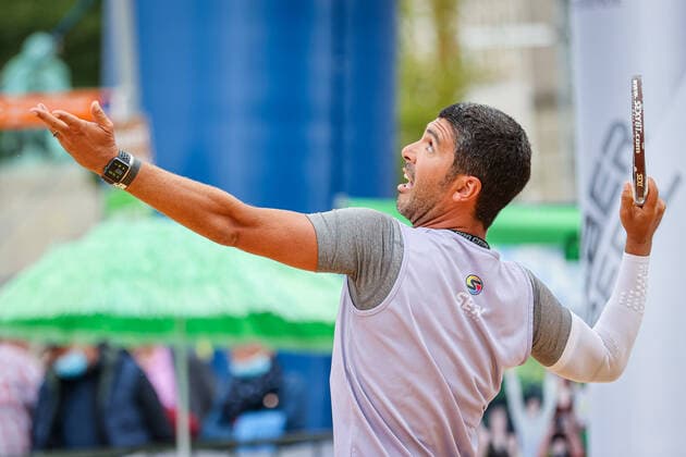 GARAVINI, Marco (ITA), ITF Beach Tennis - World Tour Sand Series - Saarlouis 2021, Saarlouis, Kleiner Markt, 29.08.2021,