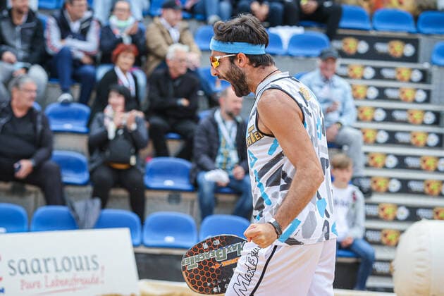 GIOVANNINI, Tommaso (ITA), ITF Beach Tennis - World Tour Sand Series - Saarlouis 2021, Saarlouis, Kleiner Markt, 29.08.2021,