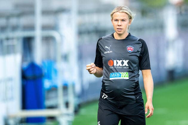 210830 Jessica Wik during a training session with FC Rosengard ahead of the UEFA Champions League qualifying on August 30, 2021 in Malmö. Photo: Christoffer Borg Mattisson BILDBYRAN COP 261 CB0108 fotboll football soccer fotball uefa women s champions league fc rosengard träning bbeng training samuelsson Copyright: CHRISTOFFERxBORGxMATTISSON BB210830CB008