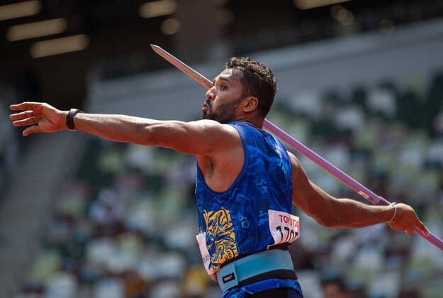 August 30, 2021, Tokyo, Japan: Dinesh Priyantha Herath Herath Mudiyanselage SRI competing in the Men s Athletics F46 Javelin Final at the Olympic Stadium. Tokyo 2020 Paralympic Games. (Photo: Joel Marklund). Tokyo Japan - ZUMAz03_ 20210830_swp_z03_774 Copyright: xOISx