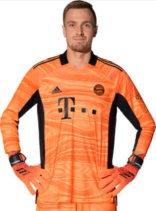 Fussball 1. Bundesliga Saison 2021 2022 29.08.2021 Fototermin FC Bayern Muenchen: Christian Fruechtl