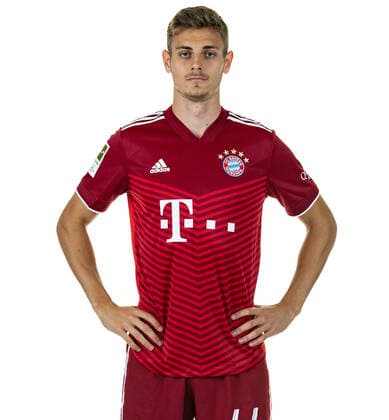 Fussball 1. Bundesliga Saison 2021 2022 29.08.2021 Fototermin FC Bayern Muenchen: Josip Stanisic