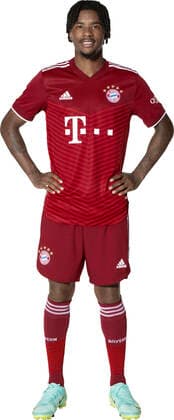 Fussball 1. Bundesliga Saison 2021 2022 29.08.2021 Fototermin FC Bayern Muenchen: Omar Richards