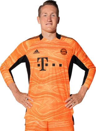 Fussball 1. Bundesliga Saison 2021 2022 29.08.2021 Fototermin FC Bayern Muenchen: Torwart Ron-Torben Hoffmann (FC Bayern Muenchen)