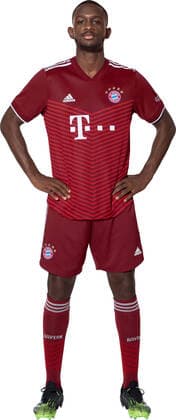 Fussball 1. Bundesliga Saison 2021 2022 29.08.2021 Fototermin FC Bayern Muenchen: Tanguy Nianzou Kouassi (FC Bayern Muenchen)