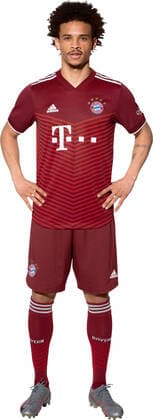 Fussball 1. Bundesliga Saison 2021 2022 29.08.2021 Fototermin FC Bayern Muenchen: Leroy Sane