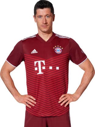 Fussball 1. Bundesliga Saison 2021 2022 29.08.2021 Fototermin FC Bayern Muenchen: Robert Lewandowski