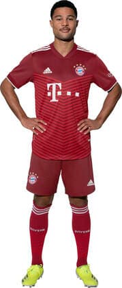 Fussball 1. Bundesliga Saison 2021 2022 29.08.2021 Fototermin FC Bayern Muenchen: Serge Gnabry