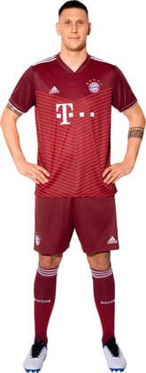 Fussball 1. Bundesliga Saison 2021 2022 29.08.2021 Fototermin FC Bayern Muenchen: Niklas Suele