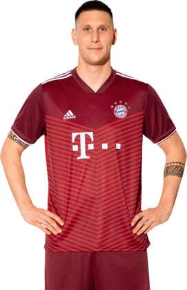 Fussball 1. Bundesliga Saison 2021 2022 29.08.2021 Fototermin FC Bayern Muenchen: Niklas Suele