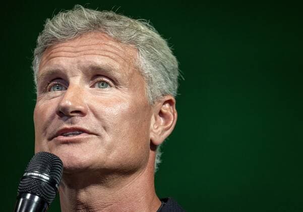 ZANDVOORT - David Coulthard during the press conference, PK, Pressekonferenz For the first time in 36 years, the Formula 1 race Dutch Grand Prix Zandvoort will be held at Circuit Zandvoort. KOEN VAN WEEL xVIxANPxSportx xxANPxIVx