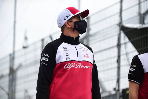 Formula 1 - Dutch Grand Prix - Driver Track Walk Kimi Raikkonen of Alfa Romeo Racing ORLEN on track during track walk of Dutch Grand Prix, 13th round of Formula 1 World Championship, WM, Weltmeisterschaft in CM.com Circuit Zandvoort, North Holland, Netherlands, 2 September 2021 Zandvoort North Hollan Netherlands diodato-notitle210902_npHB7  Copyright: xAndreaxDiodatox