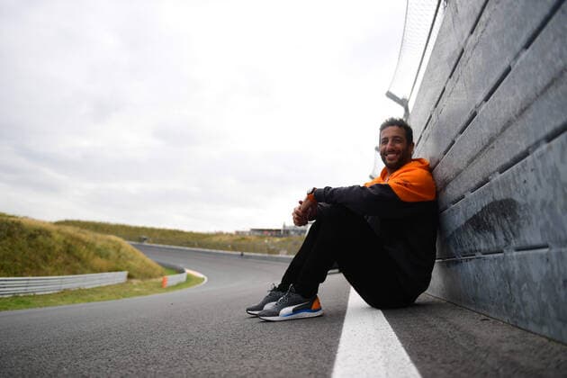 Formula 1 - Dutch Grand Prix - Driver Track Walk Daniel Ricciardo of McLaren F1 Team on track during track walk of Dutch Grand Prix, 13th round of Formula 1 World Championship, WM, Weltmeisterschaft in CM.com Circuit Zandvoort, North Holland, Netherlands, 2 September 2021 Zandvoort North Hollan Netherlands diodato-notitle210902_npqfl  Copyright: xAndreaxDiodatox