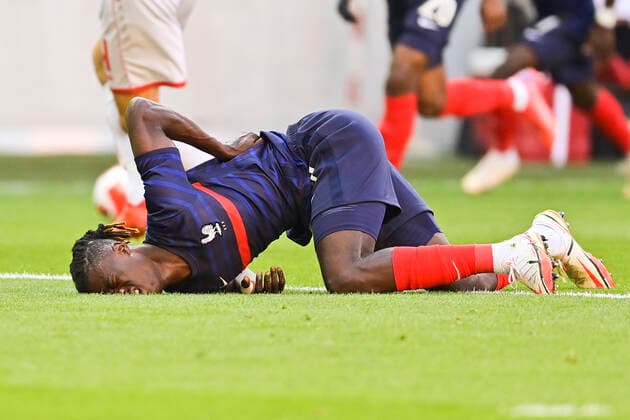 Sport Bilder des Tages Fußball, U21 EM Quali, Frankreich - Nordmazedonien Eduardo Camavinga (Fra) FOOTBALL : France vs Macedoine du Nord - Espoirs - Le Mans - 02 09 2021 JBAutissier Panoramic 