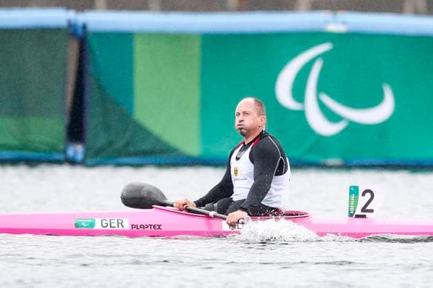 PARALYMPICS - Paralympic Summer Games Tokyo 2020 TOKYO,JAPAN,03.SEP.21 - PARALYMPICS, CANOE SPRINT - Paralympic Summer Games Tokyo 2020, mens 200m. Image shows Ivo Kilian (GER).  GEPAxpictures xPatrickxSteiner