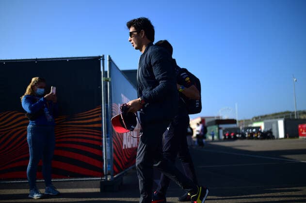 Formula 1 - Dutch Grand Prix - Driver Arrival Sergio Perez of Red Bull Racing Honda arrive in to the paddock during free practice of Dutch Grand Prix, 13th round of Formula 1 World Championship, WM, Weltmeisterschaft in CM.com Circuit Zandvoort, North Holland, Netherlands, 2 September 2021 Zandvoort North Hollan Netherlands diodato-notitle210903_npzCO  Copyright: xAndreaxDiodatox