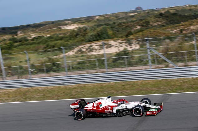 7 Kimi Raikkonen (FIN, Alfa Romeo Racing ORLEN), F1 Grand Prix of the Netherlands at Circuit Zandvoort on September 3, 2021 in Zandvoort, Netherlands. (Photo by HOCH ZWEI) Zandvoort Netherlands