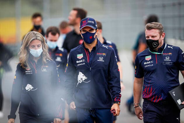 11 Sergio Perez (MEX, Red Bull Racing), F1 Grand Prix of the Netherlands at Circuit Zandvoort on September 2, 2021 in Zandvoort, Netherlands. (Photo by HOCH ZWEI) Zandvoort Netherlands