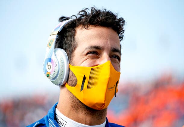 3 Daniel Ricciardo (AUS, McLaren F1 Team), F1 Grand Prix of the Netherlands at Circuit Zandvoort on September 3, 2021 in Zandvoort, Netherlands. (Photo by HOCH ZWEI) Zandvoort Netherlands