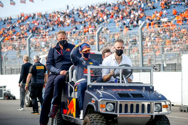 33 Max Verstappen (NED, Red Bull Racing), F1 Grand Prix of the Netherlands at Circuit Zandvoort on September 3, 2021 in Zandvoort, Netherlands. (Photo by HOCH ZWEI) Zandvoort Netherlands