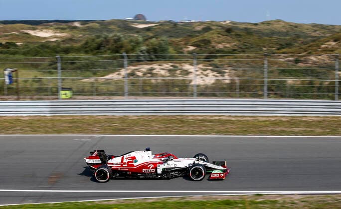 7 Kimi Raikkonen (FIN, Alfa Romeo Racing ORLEN), F1 Grand Prix of the Netherlands at Circuit Zandvoort on September 3, 2021 in Zandvoort, Netherlands. (Photo by HOCH ZWEI) Zandvoort Netherlands