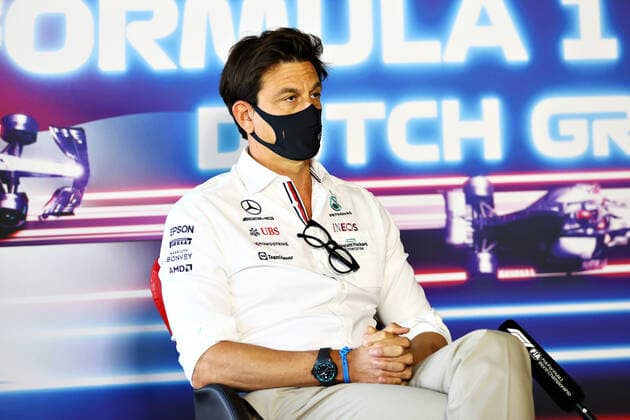 F1 Grand Prix of the Netherlands Toto Wolff (AUT, Mercedes-AMG Petronas F1 Team), F1 Grand Prix of the Netherlands at Circuit Zandvoort on September 3, 2021 in Zandvoort, Netherlands. (Photo by Bryn Lennon Getty Images FIA Pool via HOCH ZWEI) Zandvoort Netherlands Poolfoto HOCH ZWEI Pool Getty Images ,EDITORIAL USE ONLY