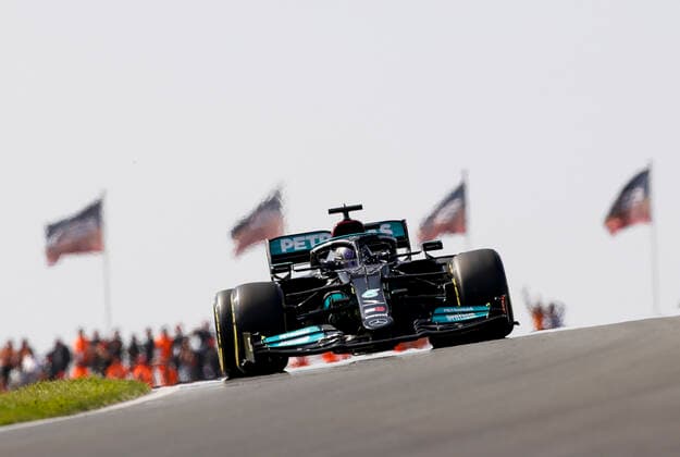 44 Lewis Hamilton (GBR, Mercedes-AMG Petronas F1 Team), F1 Grand Prix of the Netherlands at Circuit Zandvoort on September 3, 2021 in Zandvoort, Netherlands. (Photo by HOCH ZWEI) Zandvoort Netherlands