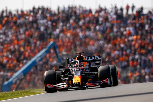 33 Max Verstappen (NED, Red Bull Racing), F1 Grand Prix of the Netherlands at Circuit Zandvoort on September 3, 2021 in Zandvoort, Netherlands. (Photo by HOCH ZWEI) Zandvoort Netherlands