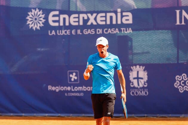 September 3, 2021, Como, Italy: Como, Italy, Tennis Como, September 03, 2021, Daniel Altmaier from Germany during ATP, Tennis Herren Challenger 2021 - Citta di Como - Tennis Internationals Tennis Internationals - ATP Challenger 2021 - Citta di Como, como, Italy  - ZUMAl164 20210903_zsa_l164_373 Copyright: xRobertaxCorradinx