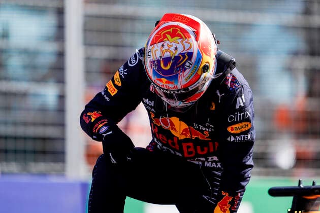 September 4, 2021, Zandvoort, The Netherlands: MAX VERSTAPPEN of the Netherlands and Red Bull Racing is seen after claiming pole position for the 2021 FIA Formula 1 Dutch Grand Prix at Circuit Zandvoort in Zandvoort, The Netherlands. Zandvoort The Netherlands - ZUMAg147 20210904_zap_g147_008 Copyright: xJamesxGasperottix