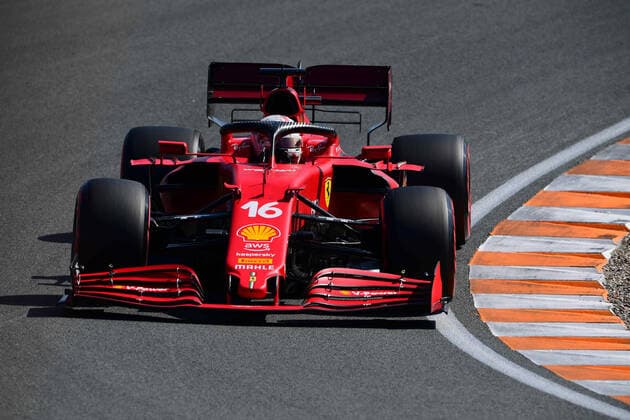 Formula 1 - Dutch Grand Prix - Qualifying Charles Leclerc of Scuderia Mission Winnow Ferrari drive his SF21 single-seater during qualifying of Dutch Grand Prix, 13th round of Formula 1 World Championship, WM, Weltmeisterschaft in CM.com Circuit Zandvoort, North Holland, Netherlands, 4 September 2021 Zandvoort North Hollan Netherlands diodato-notitle210904_np2LG  Copyright: xAndreaxDiodatox