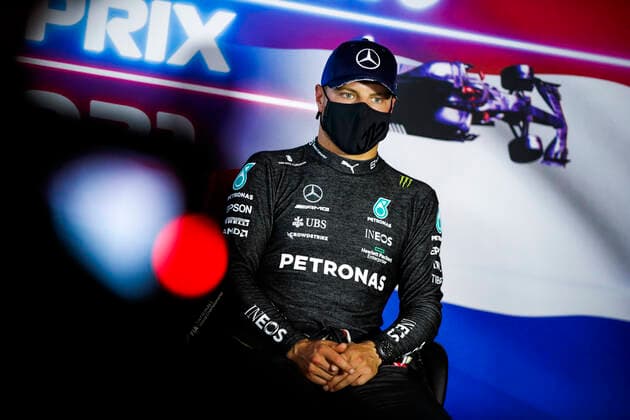 77 Valtteri Bottas (FIN, Mercedes-AMG Petronas F1 Team), F1 Grand Prix of the Netherlands at Circuit Zandvoort on September 4, 2021 in Zandvoort, Netherlands. (Photo by HOCH ZWEI) Zandvoort Netherlands