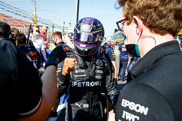 44 Lewis Hamilton (GBR, Mercedes-AMG Petronas F1 Team), F1 Grand Prix of the Netherlands at Circuit Zandvoort on September 4, 2021 in Zandvoort, Netherlands. (Photo by HOCH ZWEI) Zandvoort Netherlands